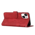 thumbnail image 3 of Compatible for iPhone 13 Mini Wallet Case,[Magnetic Closure][Kickstand][Wrist Strap][Card Holder Slots] RFID BlockingTPU Interior Protective PU Leather Folio Flip Shockproof Cover,Red, 3 of 11