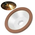 thumbnail image 4 of Taza de molinda de Diamante de 100 mm, Grano 180, Herramiente de Sinterización Con forma de Tazón de Disco de Amoladora Con Resina de Aleacio de Aluminio para Cuchillo de, 4 of 7