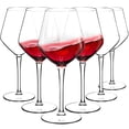 thumbnail image 1 of Juego de 6 copas de vino de plástico Crayline, de 450 ml, irrompibles, 1 of 7