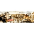 thumbnail image 3 of Adamsky 14x7 Black Modern Framed Museum Art Print Titled - Collage Paris 01, 3 of 5