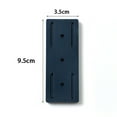 thumbnail image 5 of Shoreew 2/8Pcs Wall Mount Power Strip Holder Easy to Install Adhesive Punch-Free Socket Holder Desktop Socket Fixer, 5 of 7