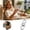B, variant on Stainless Steel Fidget Spinner Keychain Carabiner Keychain Quick Release Key Holder Metal Stress Hand Key Organizer for Adults Anxiety