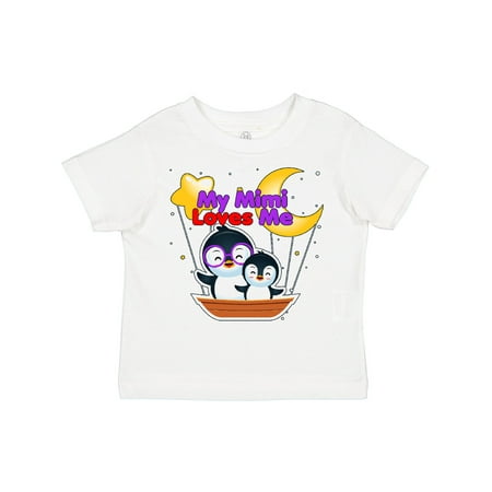 

Inktastic My Mimi Loves Me Penguin Gift Toddler Boy or Toddler Girl T-Shirt