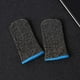 thumbnail image 3 of 2 fundas para dedos de juegos móviles de 24 puntadas antisudor antideslizantes (negro y rojo)., 3 of 9