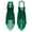 Green, variant on Miutii Women Lyrical Modern Contemporary Dance Costume Dress Sequins Mesh Skirted Leotard Dancewear Black M