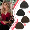 thumbnail image 4 of Langgg Soft Synthetic Curly Hair Clip For Volume And Texture Realistic And Natural Brown black, 4 of 6