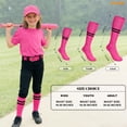 thumbnail image 6 of WHIPPY Baseball Socks and Belt for Youth Adult Softball Socks and Elastic Belt, 6 of 7