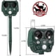 thumbnail image 2 of Ultrasonic Fox Repeller, Solar Powered and Waterproof Animal Deterrent, Flashlight and USB Rechargeable f74, 2 of 5