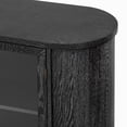 thumbnail image 3 of TREXM Farmhouse Sideboard Cabinet with Storage, Wood Buffet Cabinet with Glass Doors and Adjustable Shelves for Kitchen, Dining Room and Living Room (Black), 3 of 31