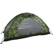 Spptty Tente, tente imperméable une personne imperméable pour la protection UV de camouflage extérieur pour la randonnée en camping