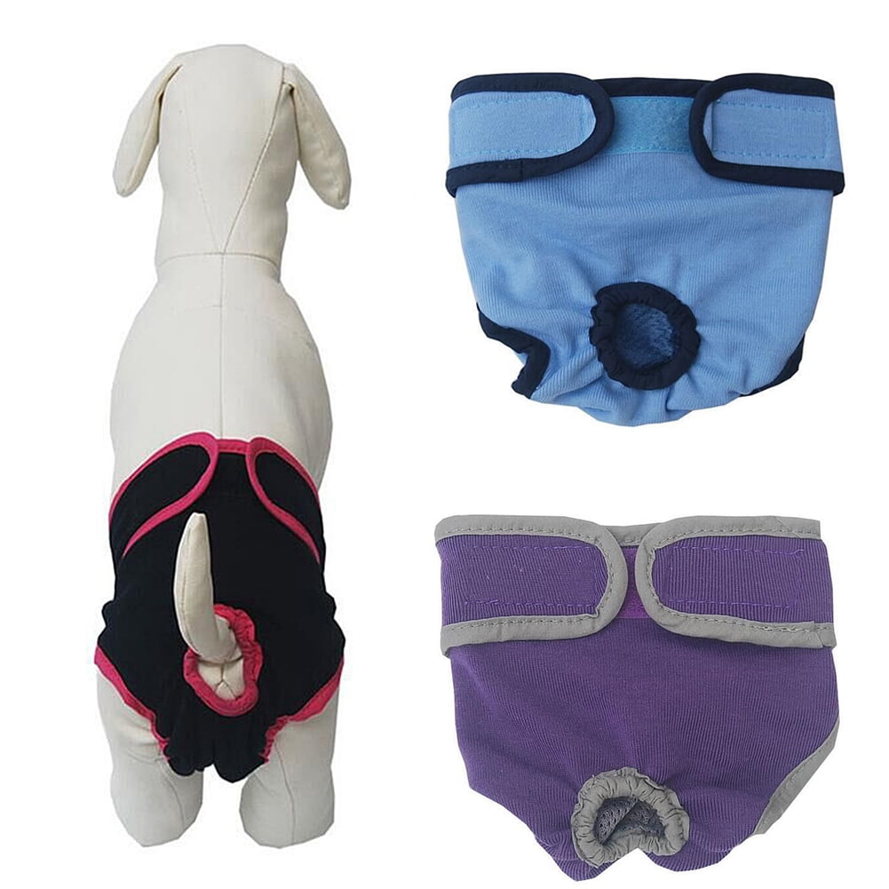 SPRING PARK Waterproof Dog Underwear Flexible Physiological Pants Puppy  Female Pet Sanitary Diaper for Small Medium Large Dogs - Walmart.com