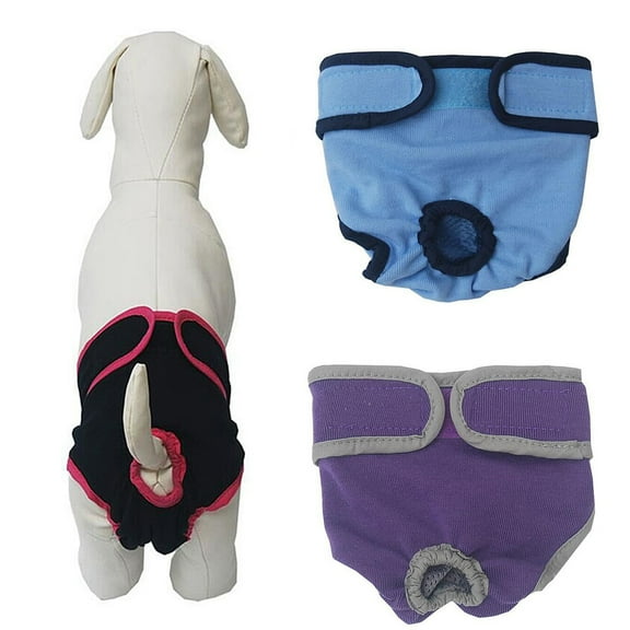 SPRING PARK Waterproof Dog Underwear Flexible Physiological Pants Puppy Female Pet Sanitary Diaper for Small Medium Large Dogs