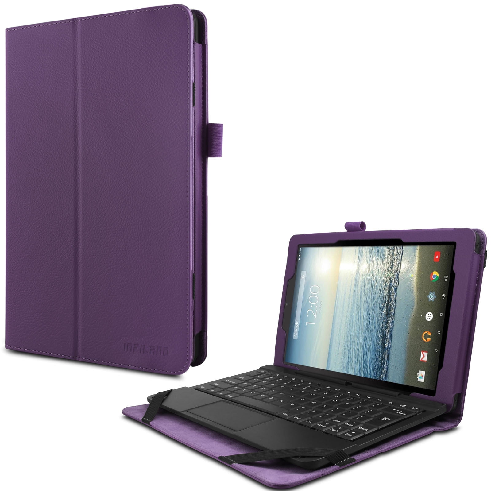 Infiland Folio PU Leather Case Cover For RCA Viking II ...