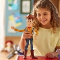 thumbnail image 5 of Disney Store Official Sheriff Woody Talking Action Figure from Toy Story, Features Sounds and Phrases from The Movies, Interacts with Other Figures and Toys, 5 of 5
