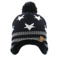 thumbnail image 3 of Gorro infantil de punto de moda para otoño e invierno, gorro de lana cálido con protección para las orejas para niños y niñas, gorro de polar, gorro informal de moda, 3 of 6