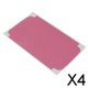 thumbnail image 1 of 2 Pegatinas de Película de Felpa Suave Baoblaze Color Rosa XR 4 piezas, 1 of 8