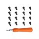 thumbnail image 1 of Juego de mini destornilladores Kusrkot para timbre de puerta de video de teléfono 2 piezas con 16 tornillos Destornillador de timbre de puerta, 1 of 8