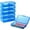 6 pcs: Bleu, variante sur Uiz Merueh Fournitures de Bureau et Scolaires Liquidation Lot de 2 Grandes Boîtes de Rangement pour Bricolage en Vrac, Contenants en Plastique avec Couvercles à Pression, Organiseur de Fournitures d'Art de Loisir et d'École, Bacs pour Marqueurs, Perles et Stylos