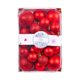thumbnail image 1 of 26 piezas de adornos de bolas de Navidad, adornos decorativos para árboles de Navidad, irrompibles para bodas, aniversarios, dormitorios y cafeterías Rojo, 1 of 8