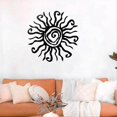 thumbnail image 4 of Sun God Metal Wall Art Indoor/Outdoor Decor - Rust Proof Wall Decor,D, 4 of 5