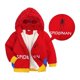thumbnail image 3 of Chaqueta de Spiderman para niños pequeños, abrigos gruesos y cálidos de dibujos animados con Graffiti, ropa acolchada de algodón, Invierno, 3 of 5