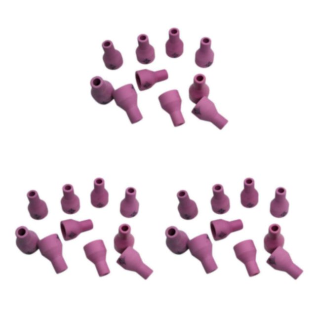 Decodeary Collet Body for Welding Torch Consumables Reliable Performance Pink 6x30 3Set
