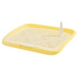 thumbnail image 2 of Inodoro para Perros, Rejilla de Malla, Soporte para Inodoro para Almohadillas de Entrenamiento para Mascotas, Caja de Arena para Gatos Extraíble, Orin valla baja amarilla, 2 of 8