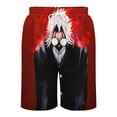 thumbnail image 4 of Anime Dandadan Okarun Short Sweatpants Summer Daily Cozy Lounge Shorts 3D Printed Beach Shorts Sweatpants With Drawstring And Pockets, 4 of 7