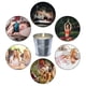 thumbnail image 5 of Fiudx Velas Repelentes de Mosquitos, Aceite de Citronela Natural, Protección Duradera, Diseño de Cubo de Hierro Pequeño, Aromaterapia para Dormir, Decoración para Camping de Verano, Paquete de 8, 5,3, 5 of 7