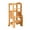 Natural, variant on UNICOO® Bamboo Height Adjustable Children Stool, Kids Learning Stool, Kids Kitchen Step Stool, Toddlers Stool, Children Step Stool for Kitchen (Kids Stool Grey - M3)
