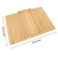 thumbnail image 3 of Portavasos para sofá Portavasos para bebidas y refrigerios Bandeja para brazos de sofá y portavasos Plegable para sillón reclinable o sofá de dos plazas, 3 of 6