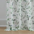 thumbnail image 3 of Martha Stewart Kensington Garden Print Curtain Panel Pair, Forest Green, Pole Top, 100% Polyester, 37"W x 95"L, Adult, 3 of 5