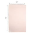thumbnail image 3 of draps de lit de bébé, rose, 3 of 6
