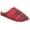 Red, variant on Club Room Mens Flannel Plaid Slide Slippers