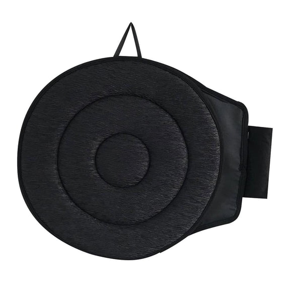 Lazsy 360 degree Car Rotating Seat Swivel Car Cushion Non - Slip Auto Car Black Circle