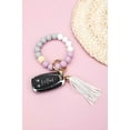 thumbnail image 5 of Silicone Color Block Key Ring Bracelet, 5 of 11