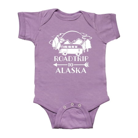 

Inktastic Road Trip To Alaska Gift Baby Boy or Baby Girl Bodysuit