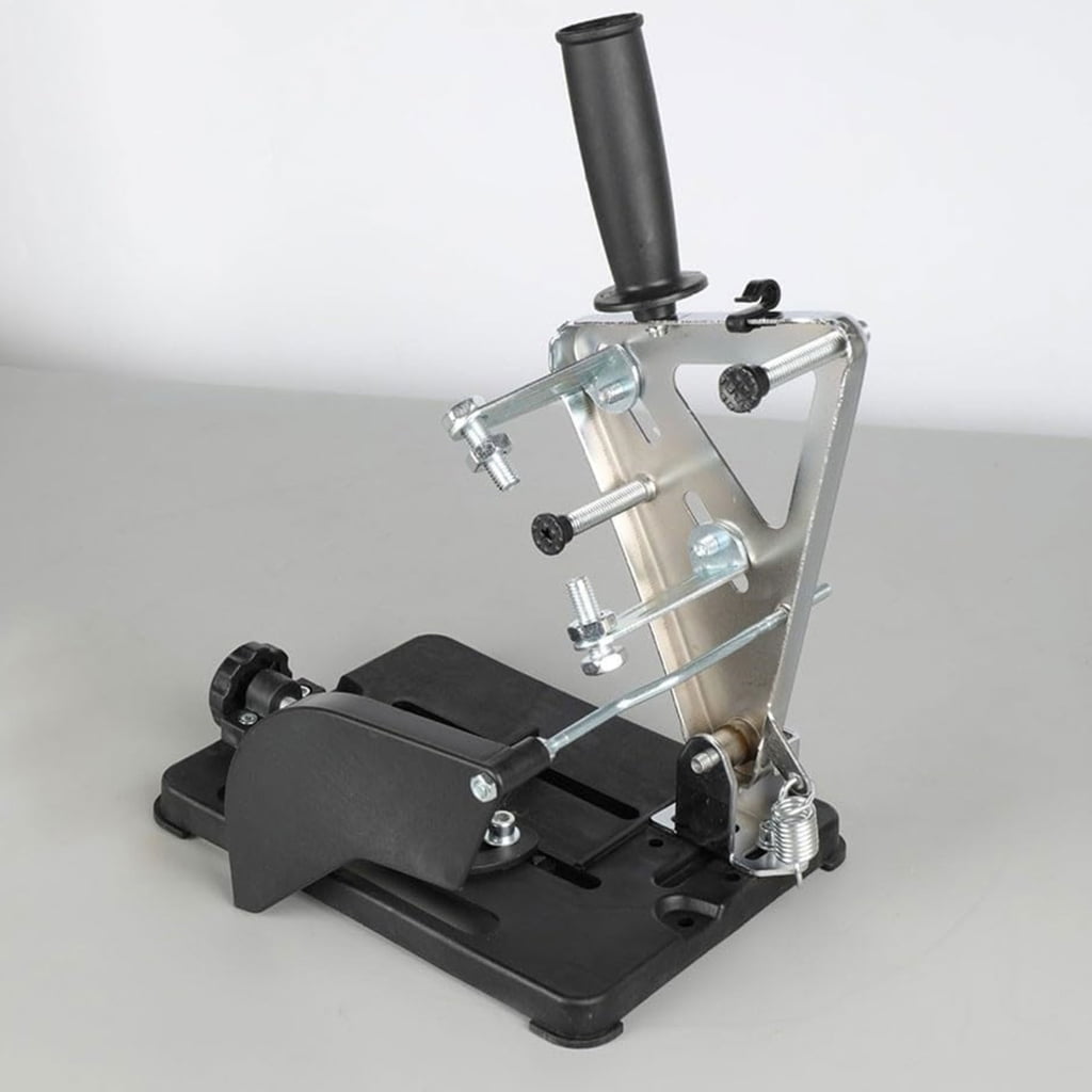 MOMOJIA Adjustable Angles Grinder Stand Mounting Bracket Stabilizers For 100-125mm Grinder Tool Mount With Solid Cast Iron Base