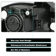 thumbnail image 3 of For 2013-2016 Dodge Dart Chrome Housing Clear Lens Headlights Factory Style, 3 of 13