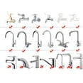 thumbnail image 4 of Txmasen  Single Tap Shower Spray Hose Bath Pipe Tub Sink Spray Attachment Head Washing, 4 of 9