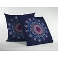 thumbnail image 2 of Amrita Sen Designs Amrita Sen Net Mandala Faux Suede Throw Pillow 18" x 18", 2 of 5