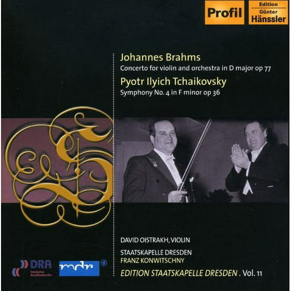 David Oistrakh - Violin Concerto / Symphony No 4 - Music & Performance - CD