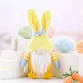 thumbnail image 6 of Twowood Faceless Doll Decorative Rabbit Themed White Beard Swedish Tomte Rabbit Plush Toy for Window, 6 of 10