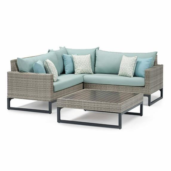 RST Brands Milo 4 Piece Sectional Conversation Set