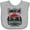 AC-Heather Grey, variant on Inktastic American Muscle Car Boys or Girls Baby Bib