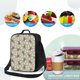 thumbnail image 4 of Fotbe Bees And Chamomile Lonchera Bolsa de Almuerzo para Hombres y Mujeres, Lonchera de Gran Capacidad, Bolsa de Almuerzo Reutilizable, Bolsa Térmica Aislante, 4 of 7