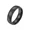 Black, variant on Men's Women's Stainless Steel Soccer Pattern Engraved Ring Sport Souvenir Gifts for Him Personalized Hip Hop Band Jewelry Black Size 9
