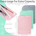 thumbnail image 3 of Heat Silicone Pad Curling Heat Silicone Pad Sleeve Pad Suitable For Straighteners Curling And Heating Tools, 3 of 9