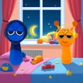 thumbnail image 4 of Set de 8 peluches suaves y coloridos Lalaville, 4 of 6