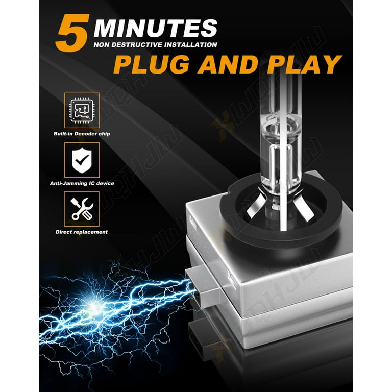 KIT PHARES LED + ampoules antibrouillard combo 6500K blanc pour Evobus